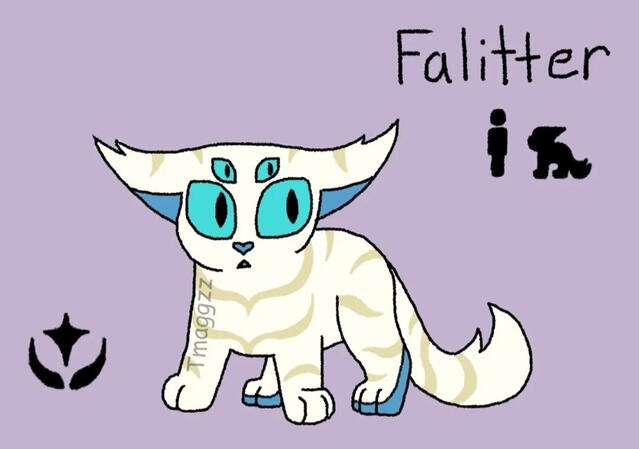 Shiny Falitter fakemon pre evolution