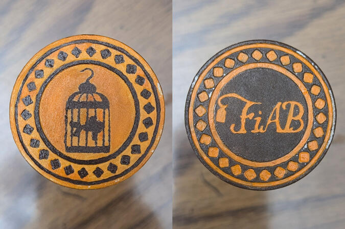 Fish in a Birdcage coin