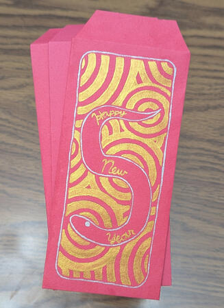 New Year 2025 red envelope