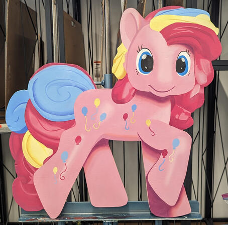 Pinkie Pie oil painting