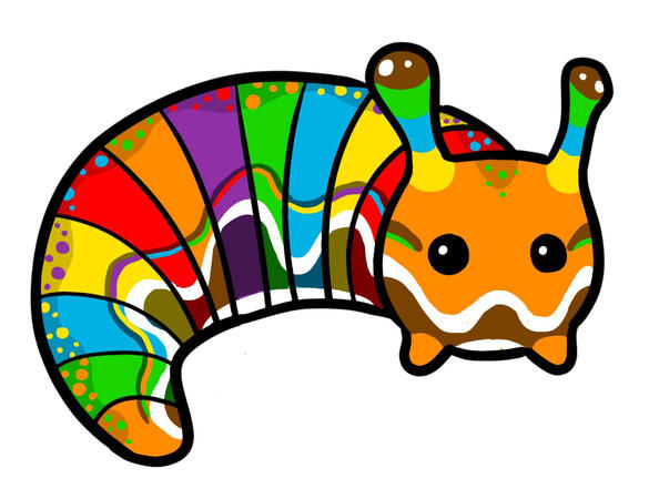 Rainbow slug