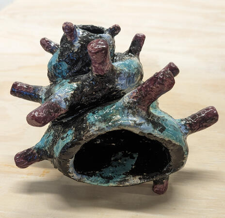 Ceramic super sea snail shell