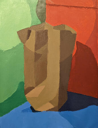 Paper bag still life