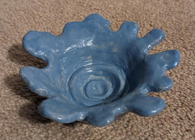 Water splash bowl